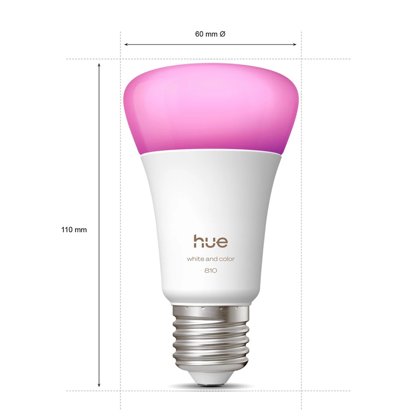 Philips Hue E27 A60 810LM Smar - Philips Bulb Hue recension och pris